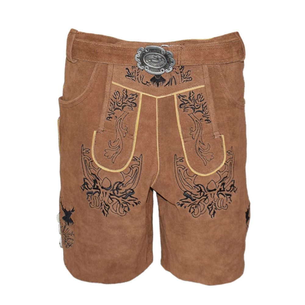 COW SWEET LEATHER LONG LEDERHOSEN